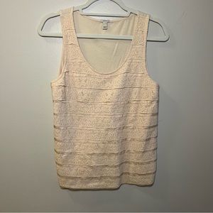 JCrew Lace Tanktop